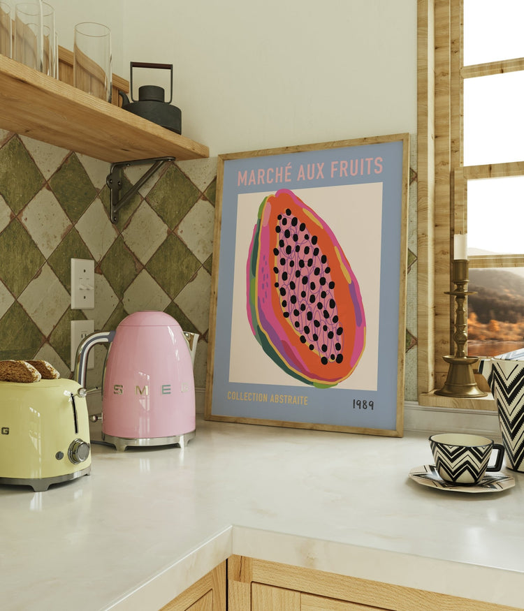 Marche Aux Fruits Kitchen Print