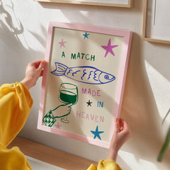 Match Made in Heaven Kitchen Print