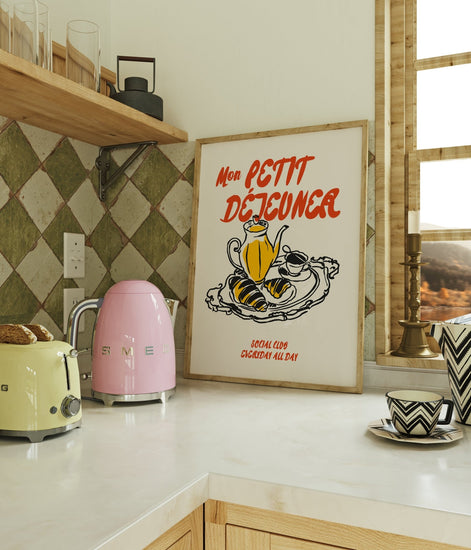 Mon Petit Dejeuner Print