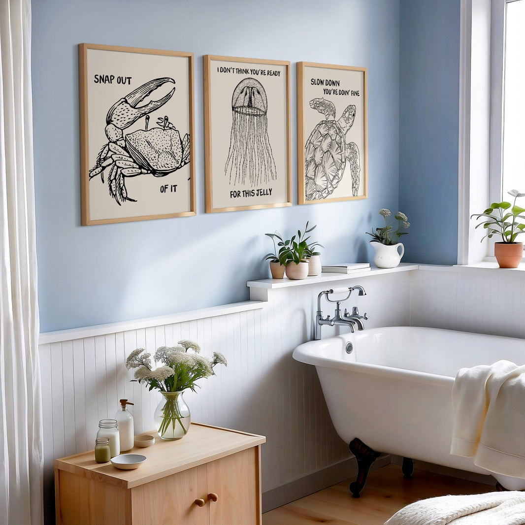 Bathroom Prints | Stylish & Funny Bathroom Wallprints from just £5.99 ...