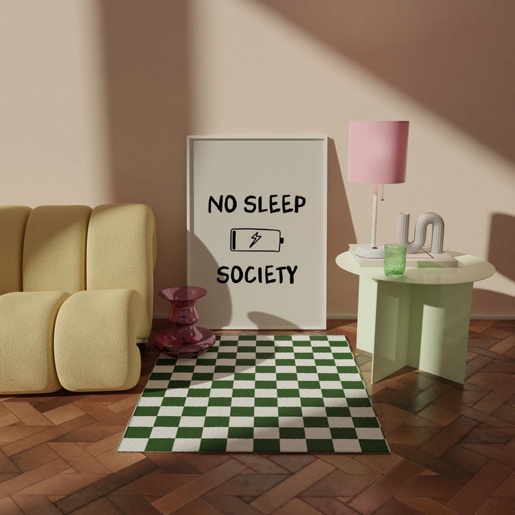 No Sleep Society Print