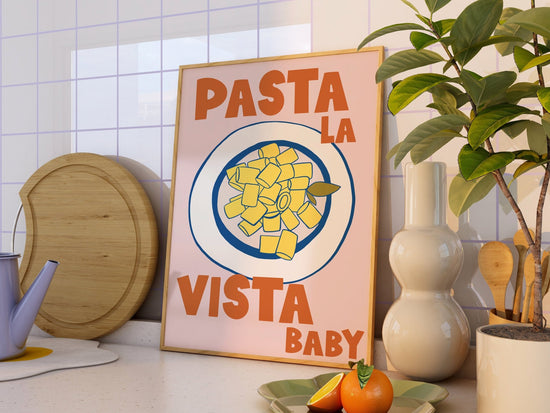 Pasta La Vista Kitchen Print