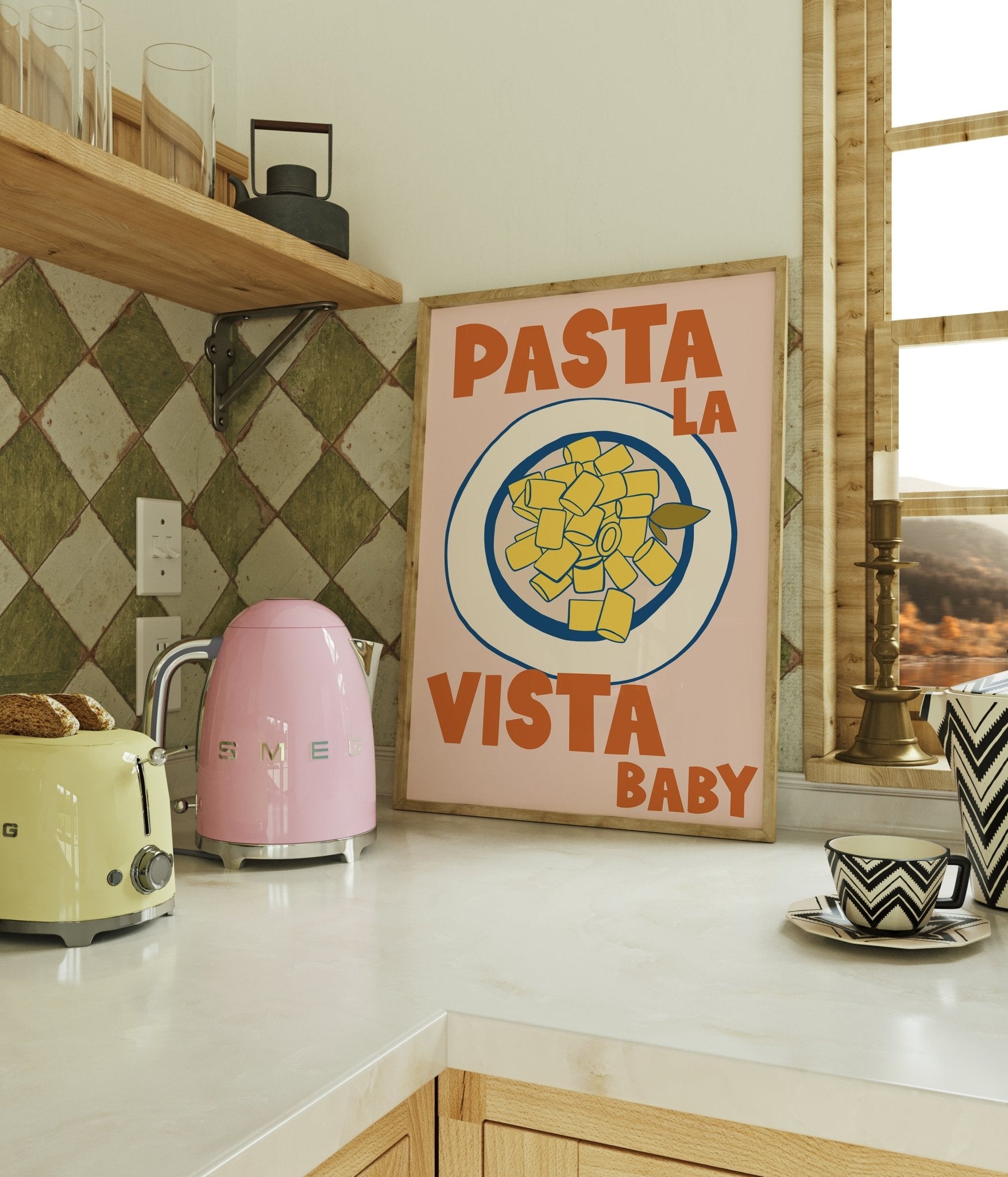 Pasta La Vista Kitchen Print