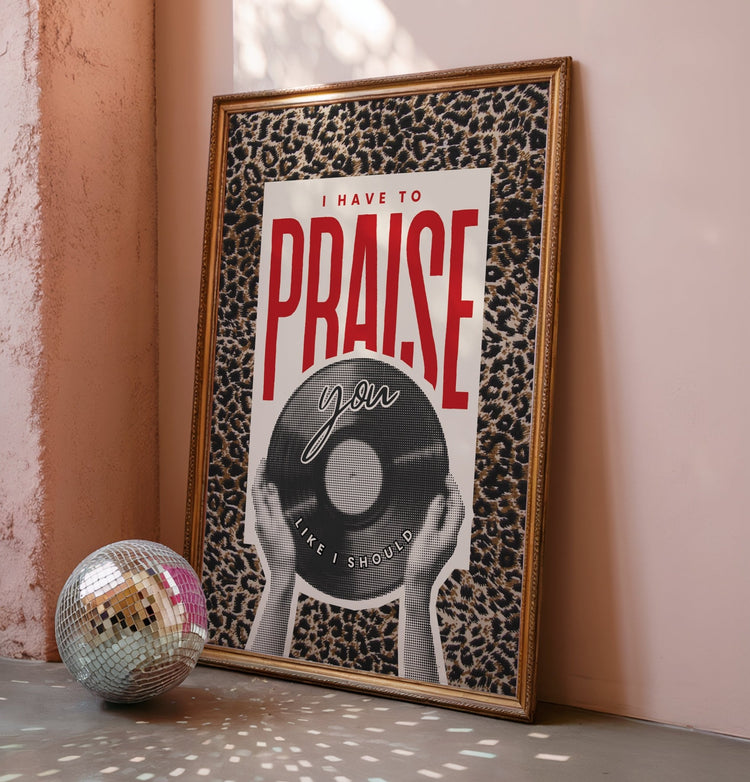 Close-up of high-quality archival ink and premium paper texture on a Moonshine Prints typography poster.