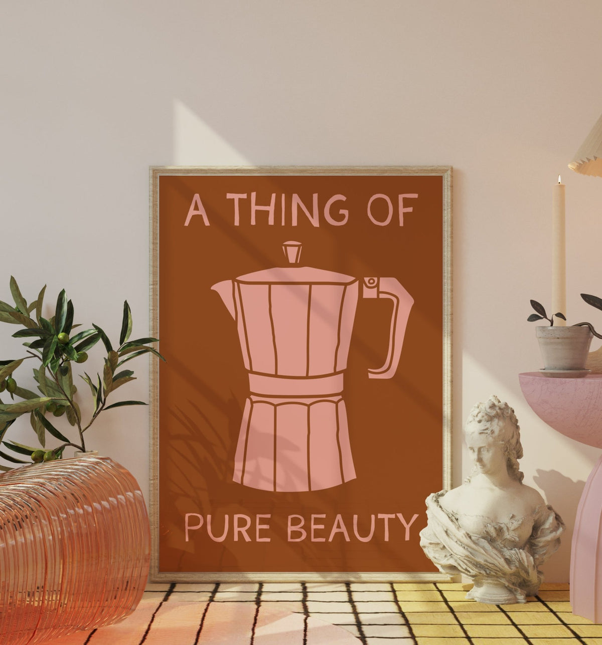 Pure Beauty Coffee Print