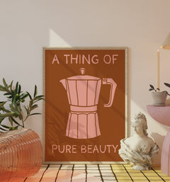 Pure Beauty Coffee Print