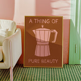 Pure Beauty Coffee Print