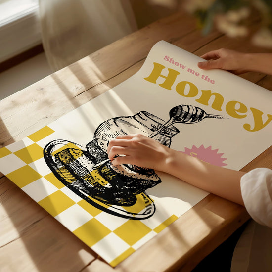 Show Me The Honey Kitchen Print