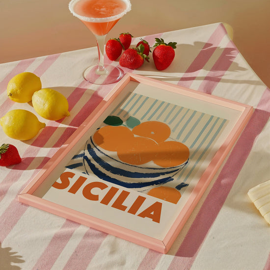 Sicilia Oranges Print