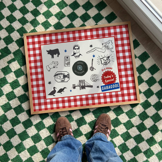 Sopranos Inspired Illustrations Print