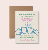 Thanks Mum Heartfelt Mother's Day Card