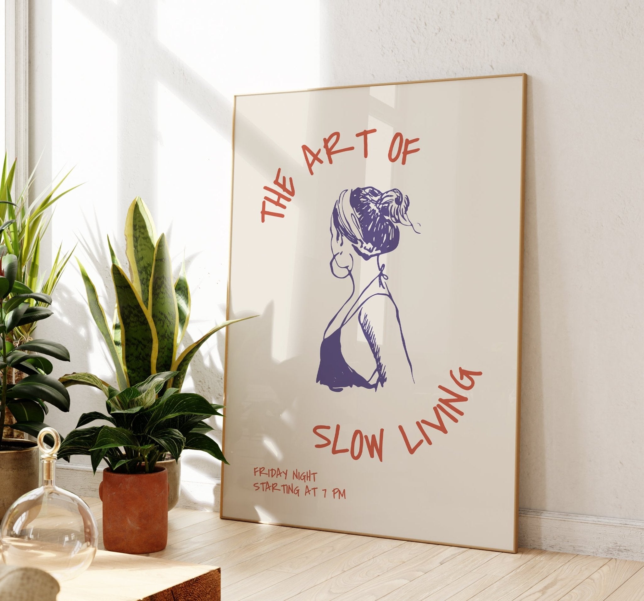 The Art of Slow Living Print