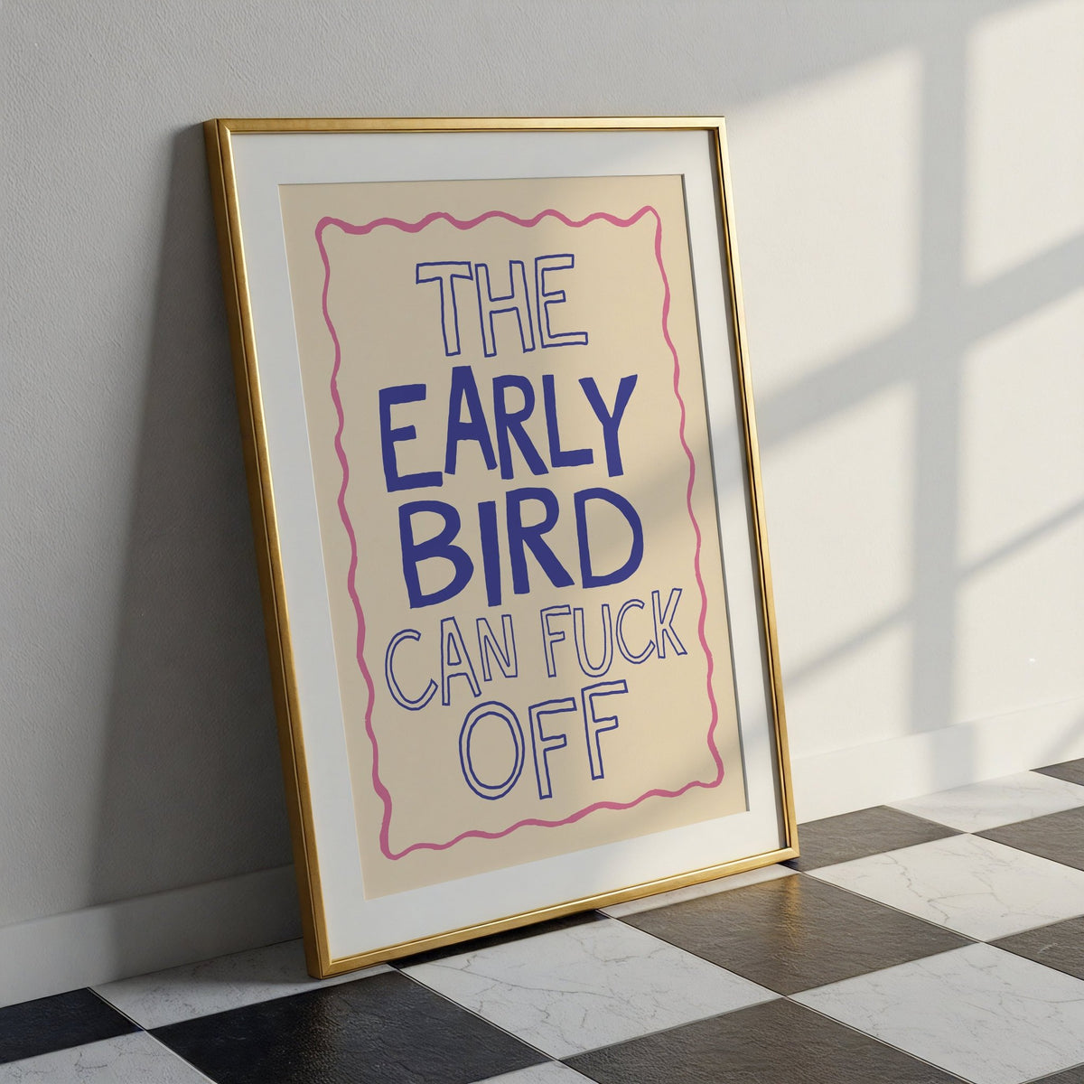 The Early Bird Bedroom Print