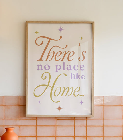 There's No Place Like Home Hallway Print