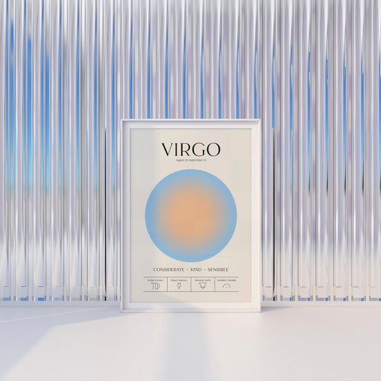 Virgo Zodiac Print