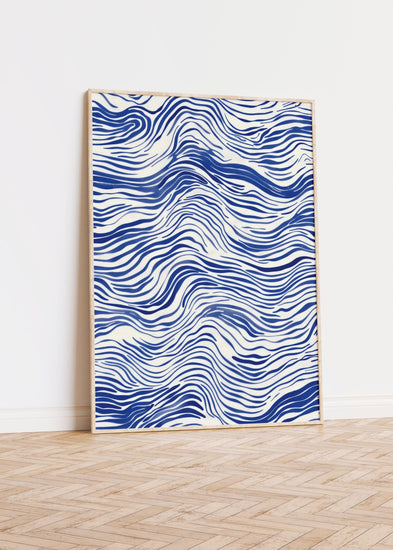 Waves Abstract Print