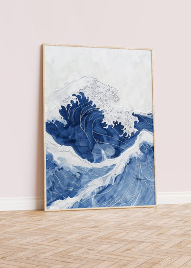 Waves Sea Print