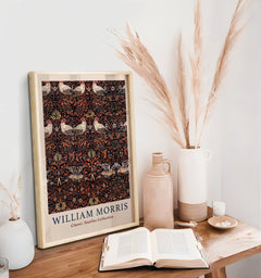 William Morris Birds Textiles Print