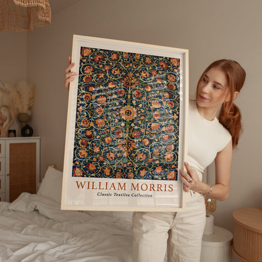 William Morris Floral Bloom Print