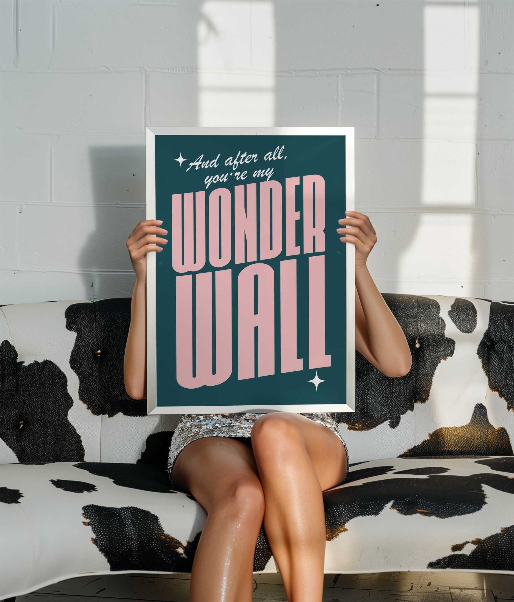 Wonderwall Inspired Print