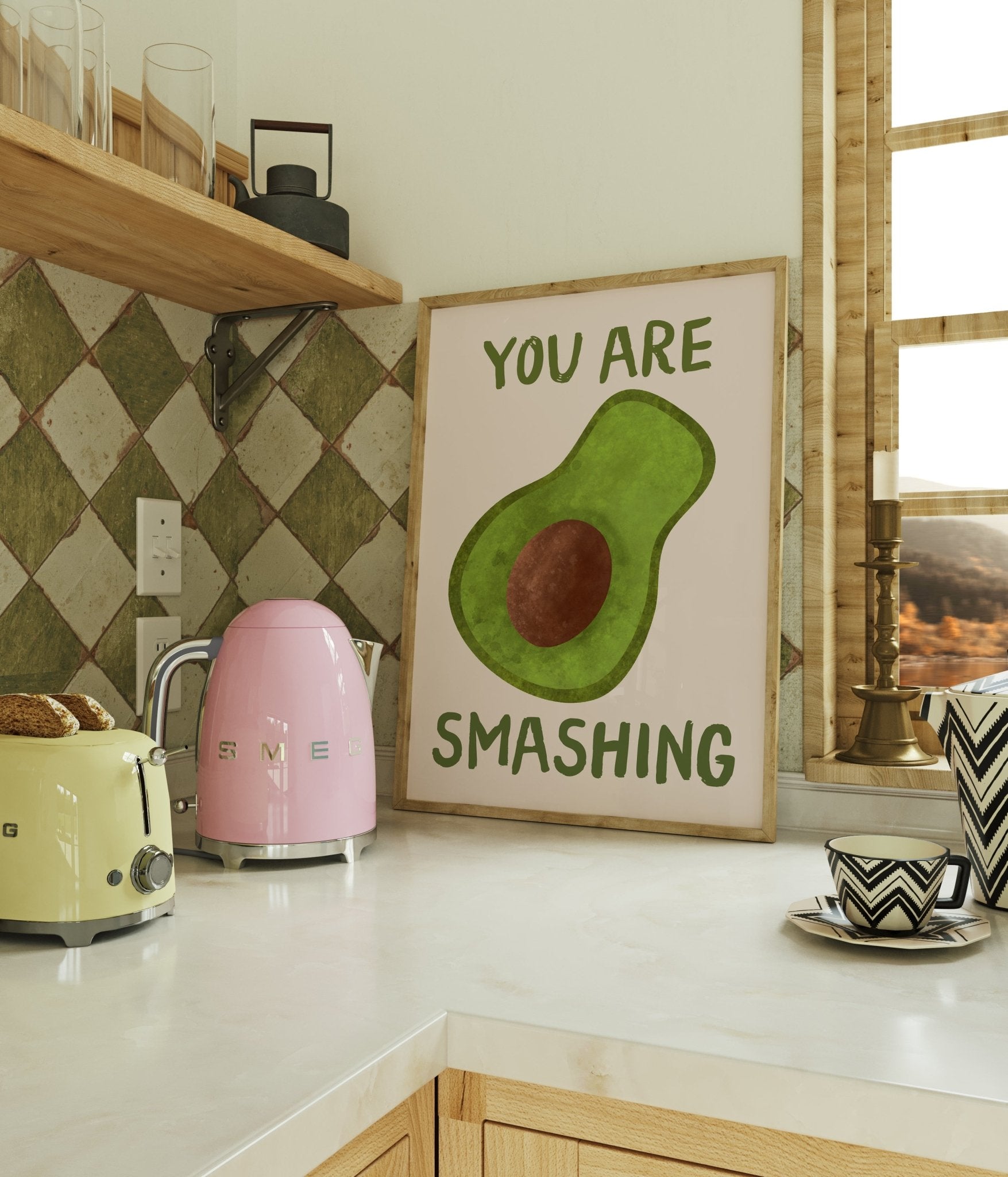 You Are Smashing Avocado Kitchen Print