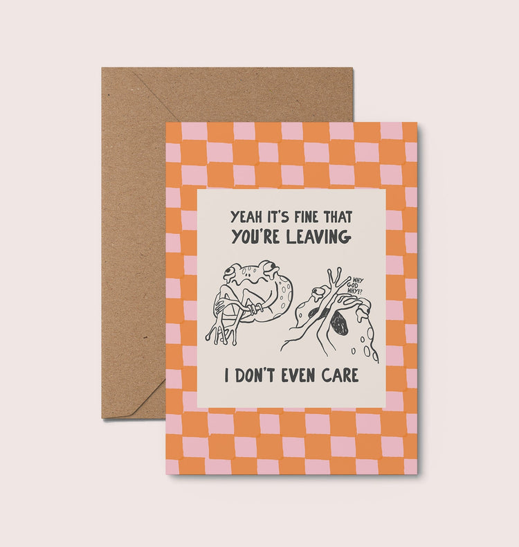 You're Leaving New Job Card