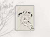 Arctic Monkeys Inspired Wall Art - Snap Out of It