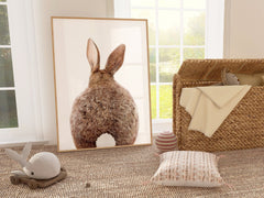 Bunny Tail Poster for Nursery