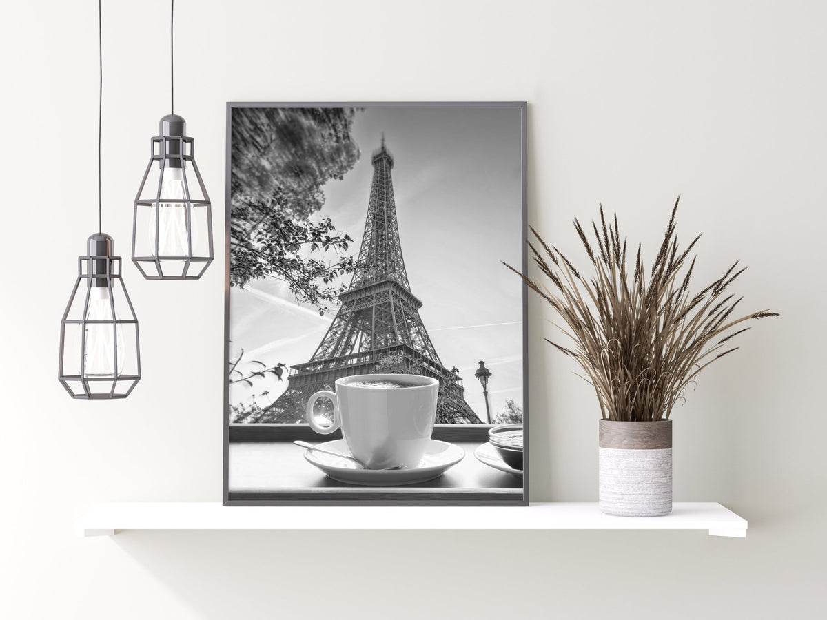 Coffee with a View Kitchen Wall Print