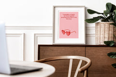 Crocodile Rock Inspired Wall Quote