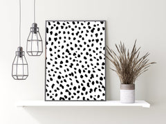 Dalmatian Spot Poster
