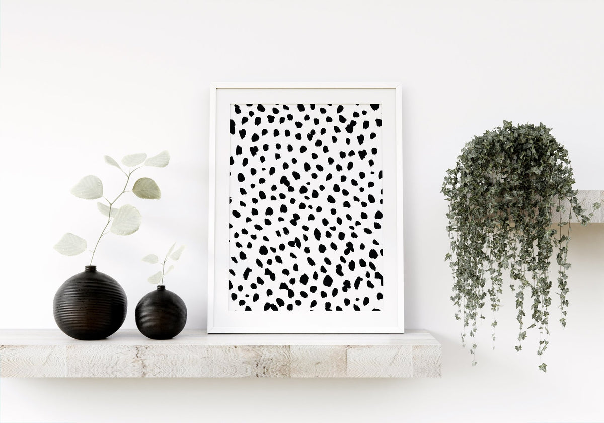 Dalmatian Spot Wall Print