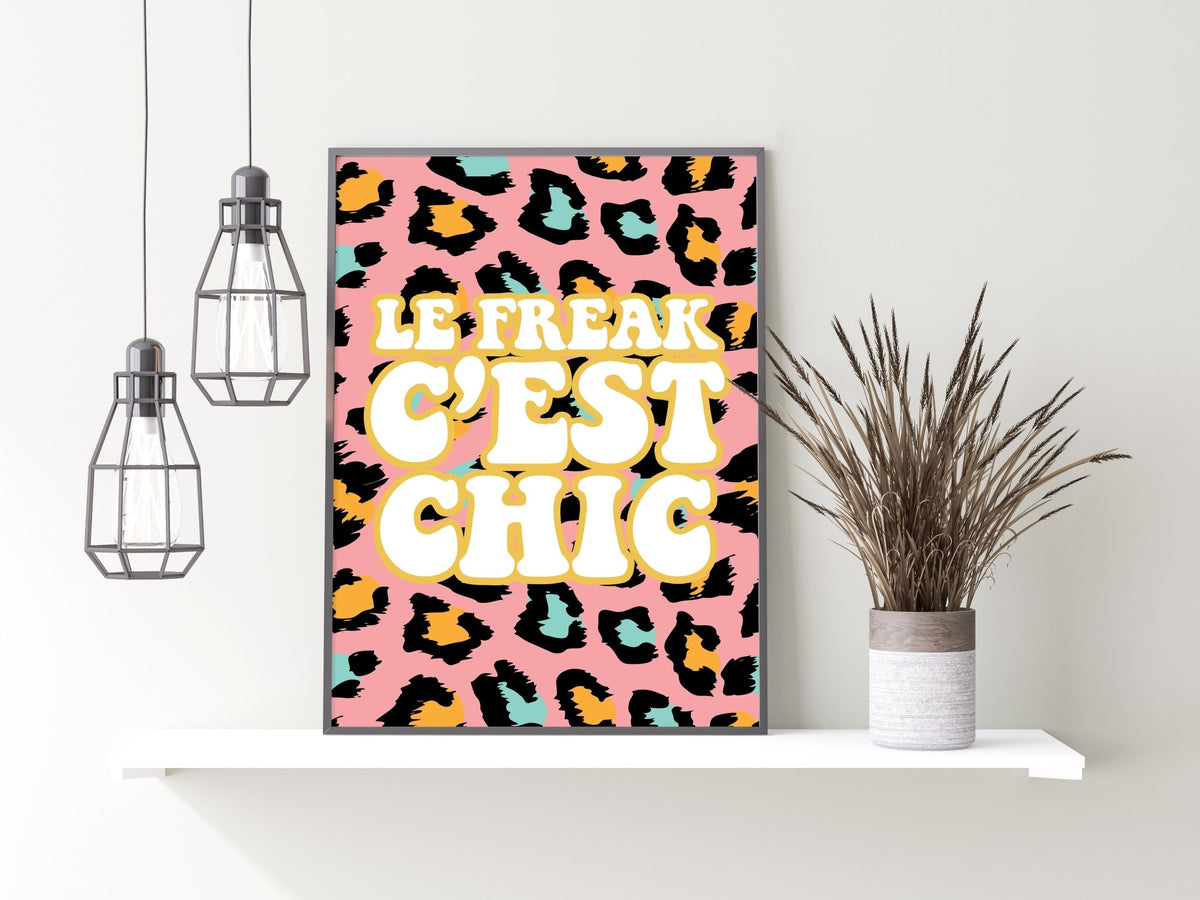 Disco Le Freak Poster