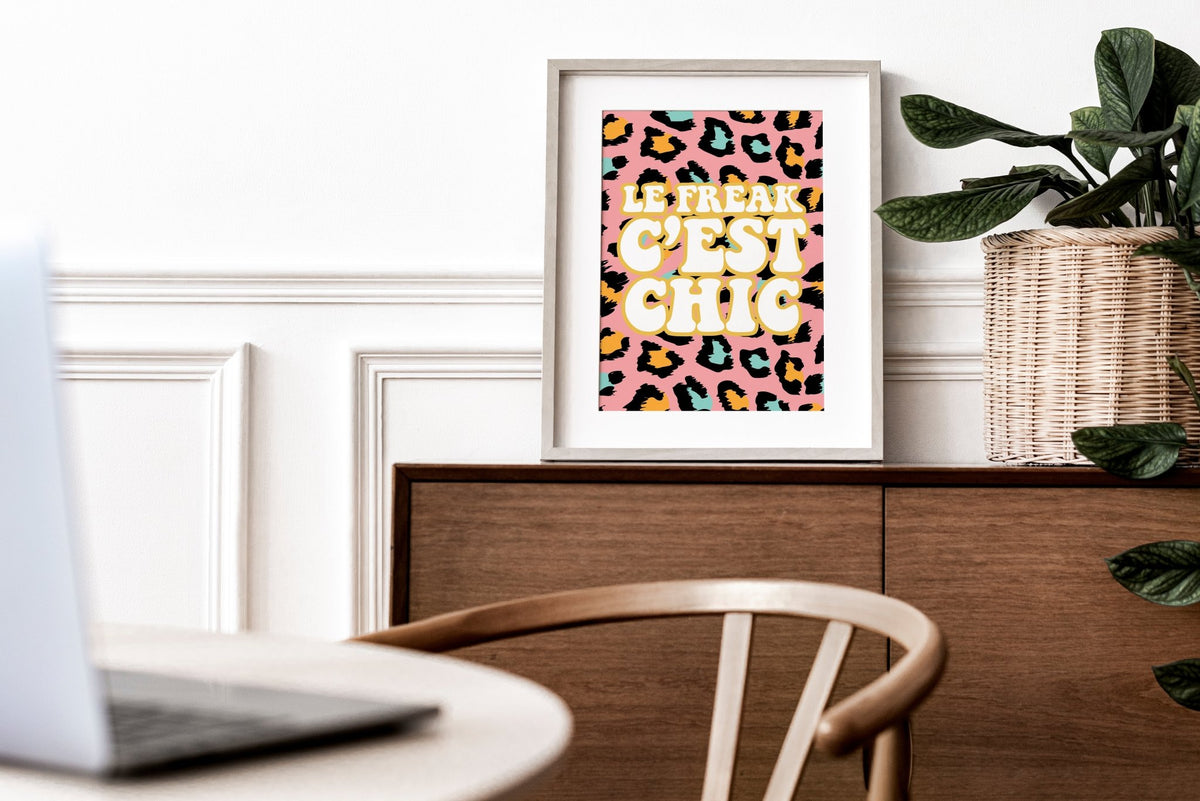 Disco Le Freak Wall Poster