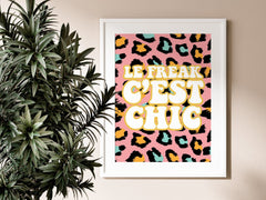 Disco Le Freak Wall Print