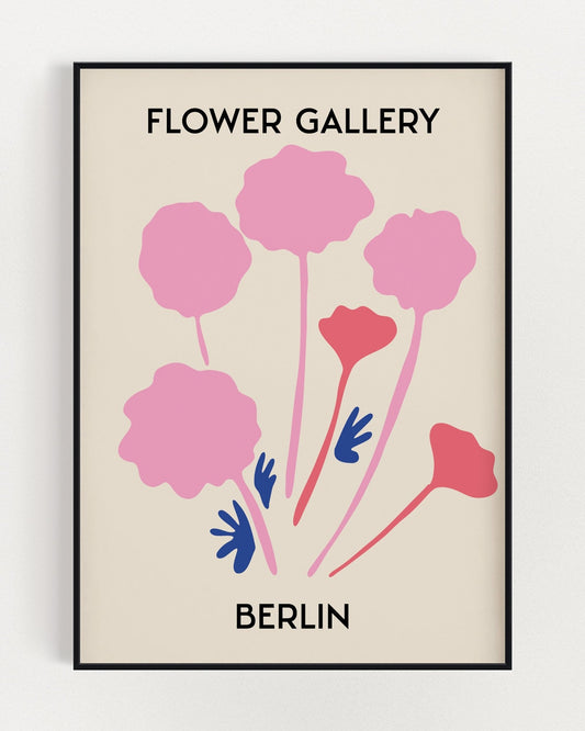 Flower Market Berlin Print