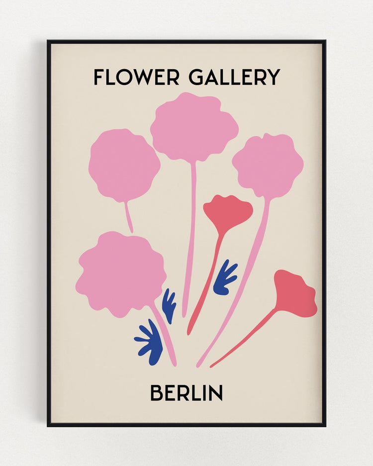 Flower Market Berlin Print