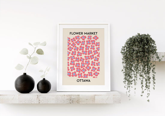 Flower Market Ottawa Poster