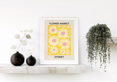 Flower Market Sydney Wall Art