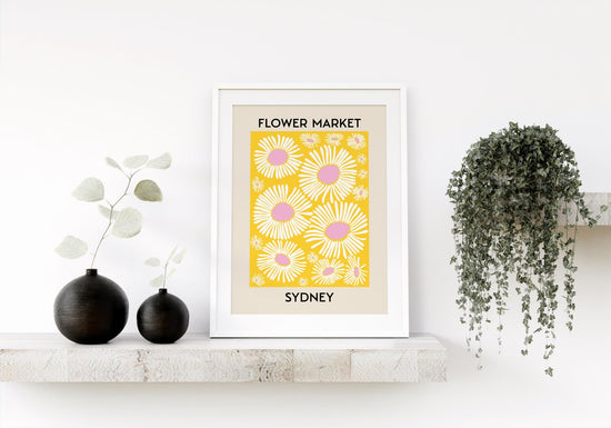 Flower Market Sydney Wall Art