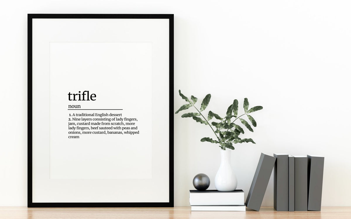 Friends Trifle Definition Quote