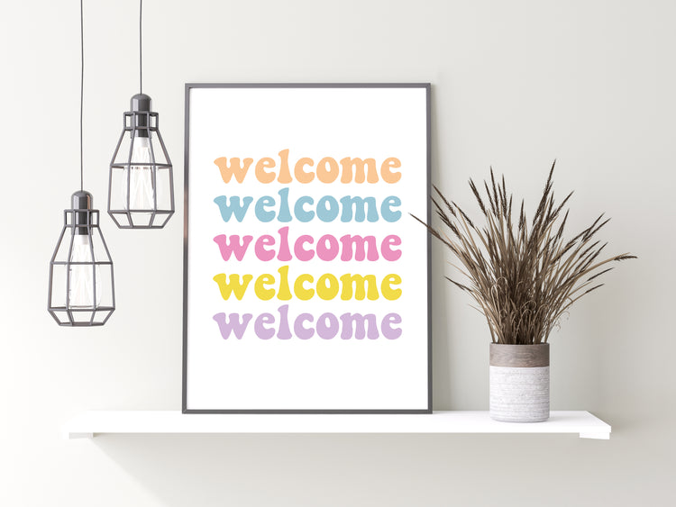 Welcome Poster