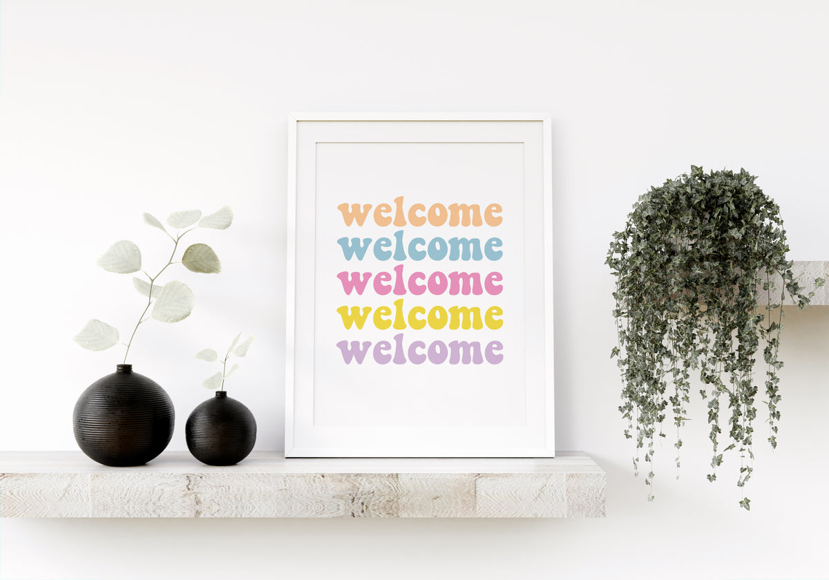Welcome Poster
