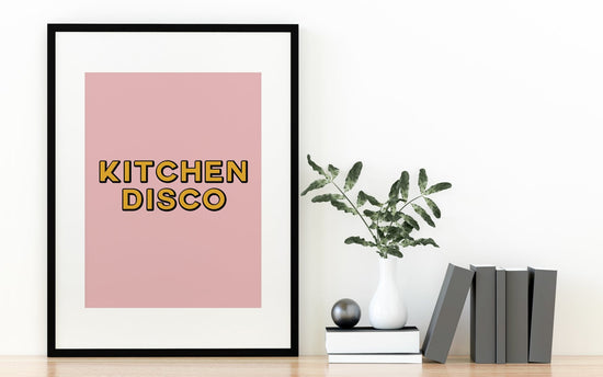 Kitchen Disco Wall Print