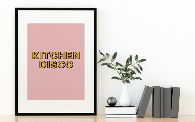 Kitchen Disco Wall Print