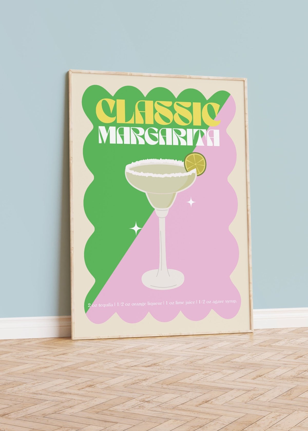 Margarita Cocktail Poster