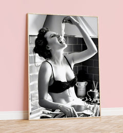 Retro Spaghetti Vintage Kitchen Print