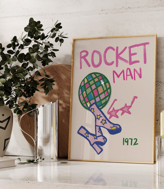Rocket Man Poster