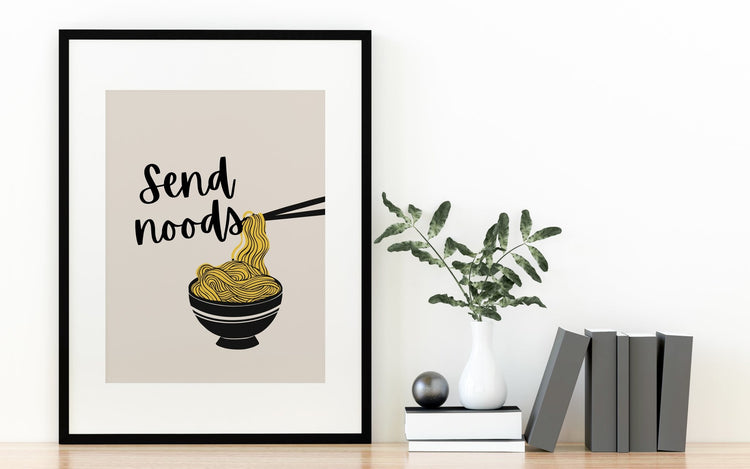 Send Noods | Noodles Art