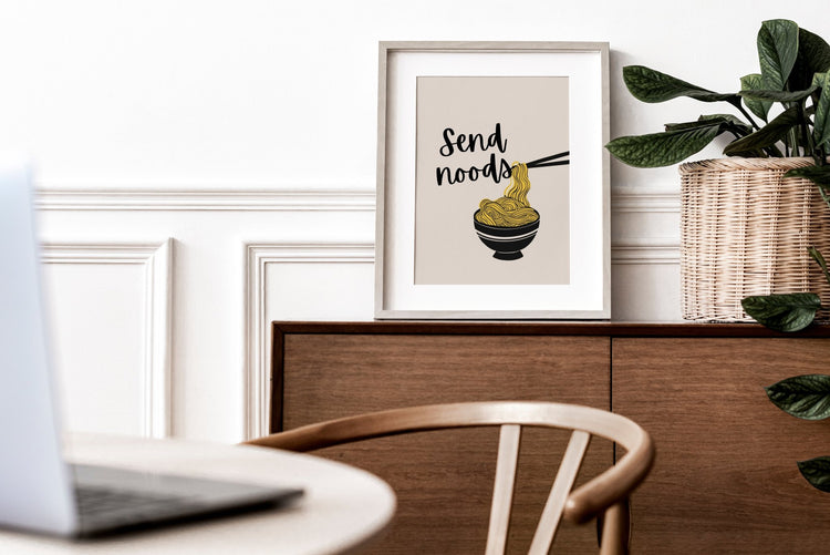 Send Noods | Noodles Wall Art